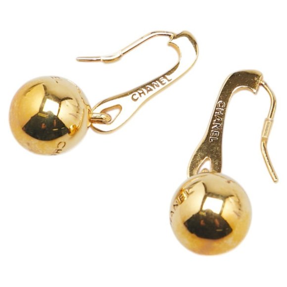CHANEL Gold Earrings - Picture 1 of 5